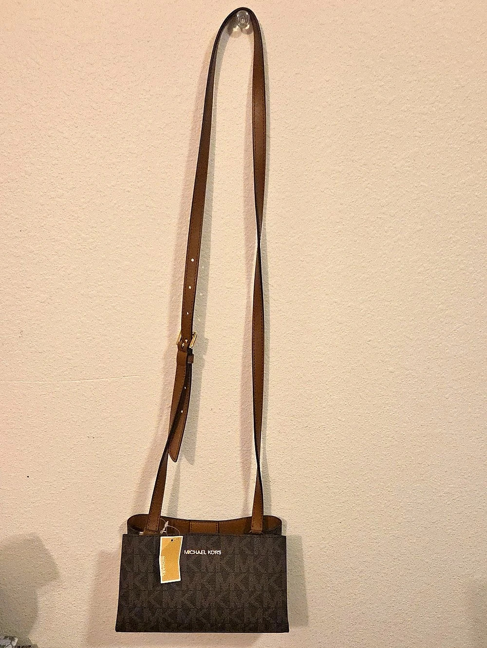Michael Kors Brown Ruthie Small Crossbody Bag NWT